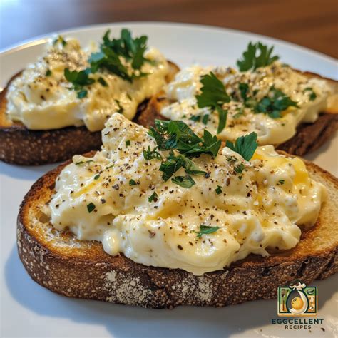 Creamed Eggs on Toast