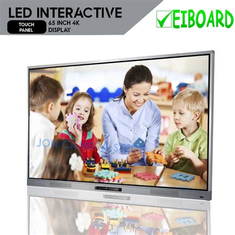 Jual Eiboard LED Interactive Touch Panel 65 inch Layar interaktive 4K ...