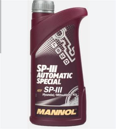 MANNOL 8209 O.E.M FOR KOREAN CARS ATF AUTOMATIC TRANSMISSION FLUID SP ...