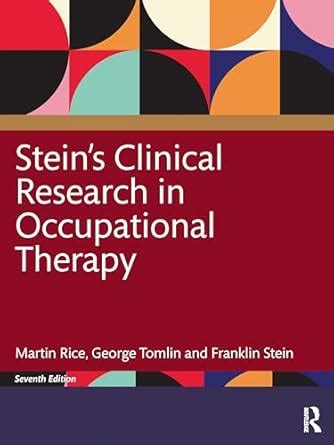 Buy Stein's Research in Occupational Therapy Book Online at Low Prices ...