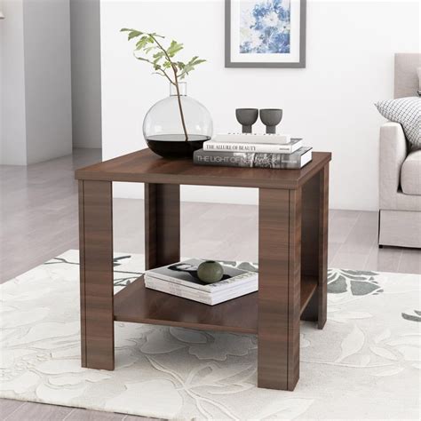 Buy Clary End Table - Brown from Home Centre at just INR 3332.0