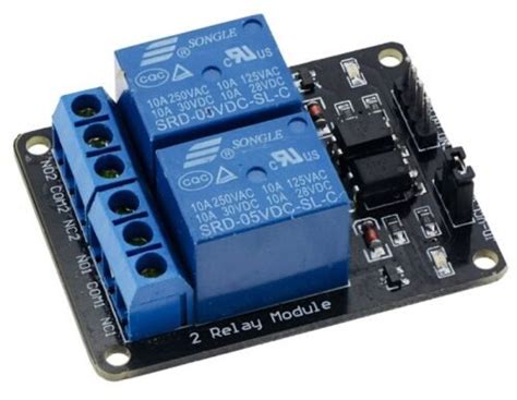 Image result for 2 Channel Relay Module Schematic