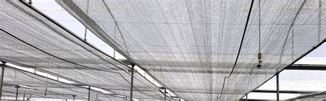 Ginegar Aluminet Shade Net - 50-80% Shading for Climate Control
