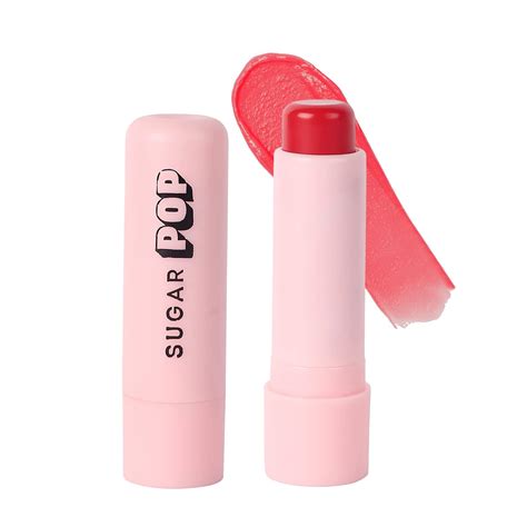 Buy SUGAR POP Nourishing Lip Balm, 4.5g - 02 Cherry (Cherry Red) Tinted ...