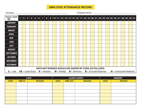 √ Daily Attendance Tracker for an Individual Employee