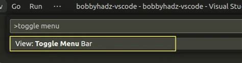 Image result for vs Code Every Menu Name