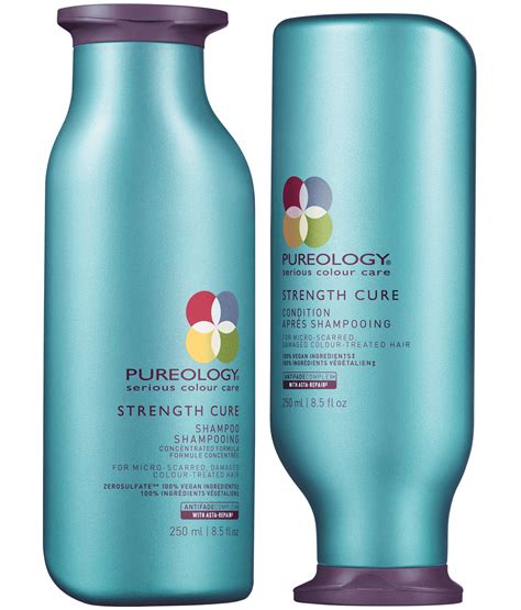 Pureology Strength Cure Shampoo And Conditioner 8.5 oz Duo - Walmart.com
