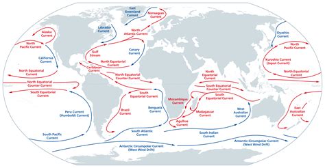 How do ocean currents transfer and redistribute heat energy around the Earth? - Internet Geography