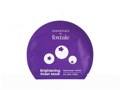 Buy Foxtale Brightening Face Sheet Mask Online at Best Price | Clinikally