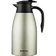 Borosil Stainless Steel 500ml Teapot with Handle | Double Wall Vacuum ...