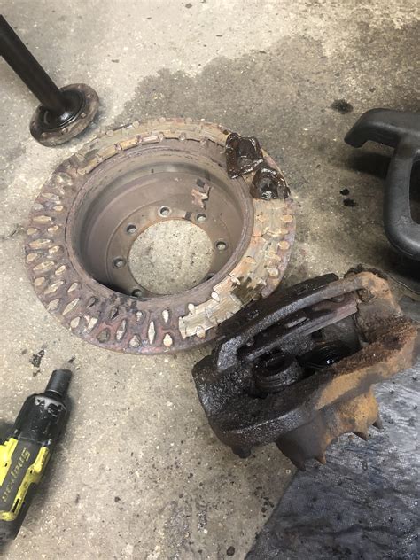 Customer states “brake pedal went to the floor, I think I need rear ...