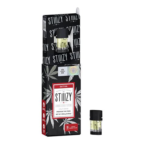 STIIIZY: LEMON CHERRY HAZE - CANNABIS DERIVED TERPENES POD .5G | Leafly