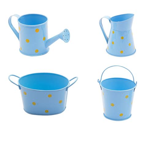 Nuha Metal Kid's Gardening Set, Blue : Amazon.in: Garden & Outdoors