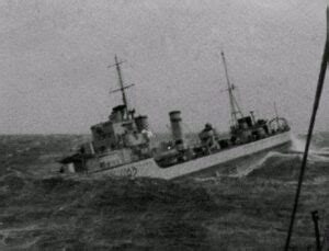 HMS Glowworm (H92) vs Admiral Hipper: A Daring Battle in the North Sea ...