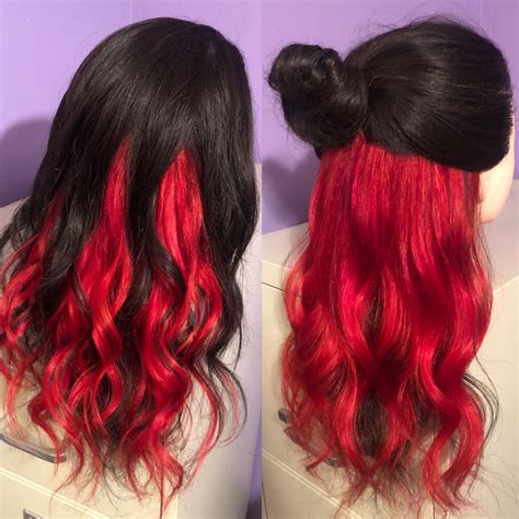 Underneath Hair Color Red – Warehouse of Ideas