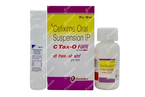 C Tax O Forte 100 Mg Dry Syrup 50 Ml: Uses, Side Effects, Price ...