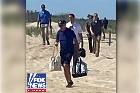 Biden spotted at Delaware beach after security scare