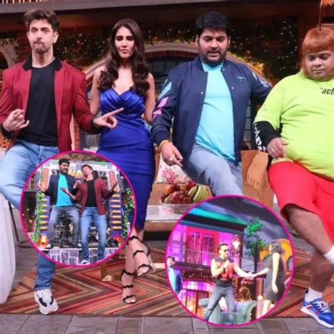Hrithik Roshan grooves with Kapil Sharma and Tiger Shroff sings a song ...