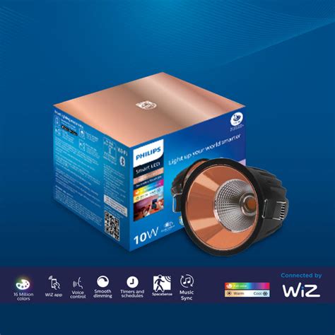 PHILIPS Smart WiFi Deco LED COB light (Wiz Connected) – Philips ...
