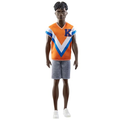 Barbie Ken Fashionista Doll #203 with Orange Sweater Vest
