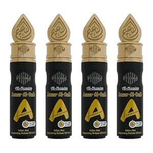 EFTINA by Al-Nuaim Ameer Al Oudh Alcohol Free Attar Roll On - Pack Of 4 ...