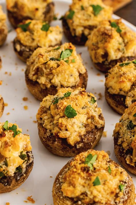 Spinach Stuffed Mushrooms