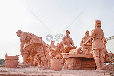 庆祝中国工农红军长征80周年雕塑展|天津缘美雕塑有限公司