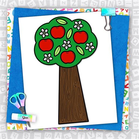 Apple Tree Printable 的图像结果