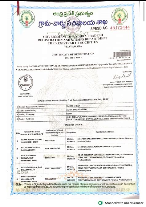 Due-Diligence & Reports – NoraFoundation