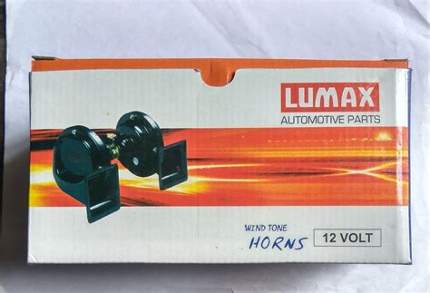 Lumax 12 V DC Wind Tone Horn for Cars and SUV : Amazon.in: Car & Motorbike