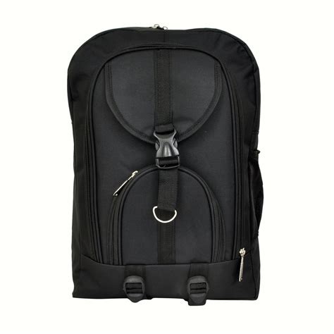 Plain Black Backpack Large at Sam Hamby blog
