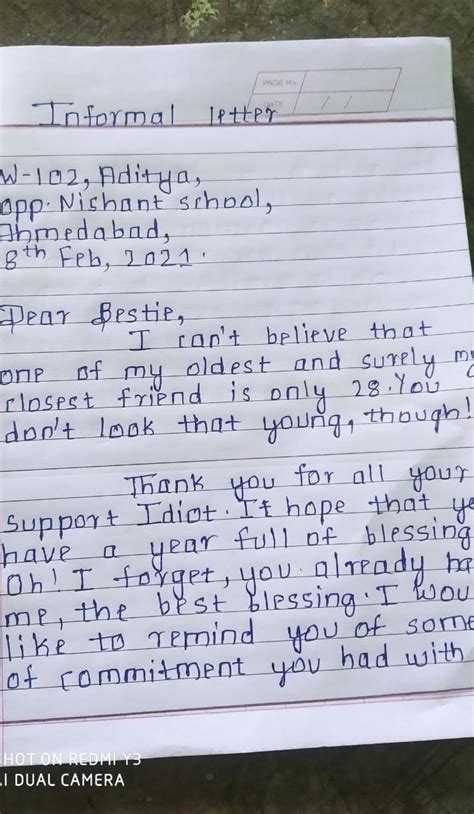 Write a letter to your friend wishing him happy birthday in english ...