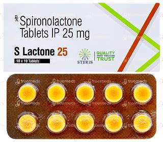 S Lactone 25 MG | Order S Lactone 25 MG Tablet Online at Truemeds