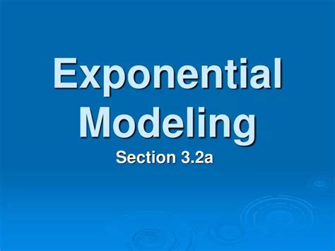 Exponential Modeling Examples 的图像结果