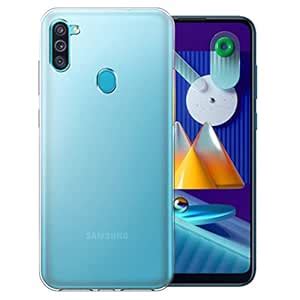 Fashionury Back Cover For Samsung Galaxy M11 Silicone ( Transparent ...