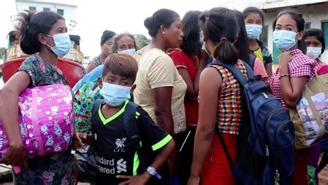 Thousands in western Myanmar flee as army plans operations, monitors ...