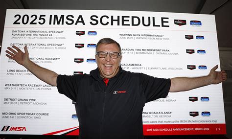 Unveiling the IMSA 2025 Schedule: Mark Your Calendars!