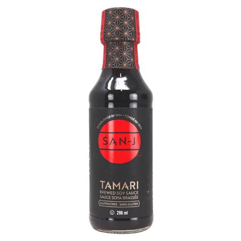 San-J Gluten-Free Tamari Brewed Soy Sauce at Natura Market