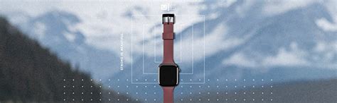 Urban Armor Gear [U UAG Watch Band Silicone Strap Designed for Apple ...