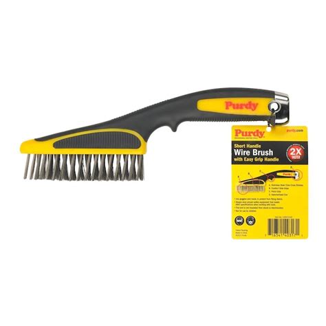 Purdy Stainless Steel Coarse Wire Brush 140910100 at Lowes.com