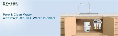 Faber RO UTS DLX| (RO+ UV+ Alkaline+ Copper)|12L Storage Tank| 7 Stages ...