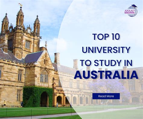 Top 10 Universities in Australia