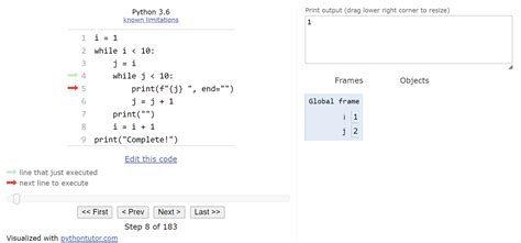 Image result for Nested Loop in Python