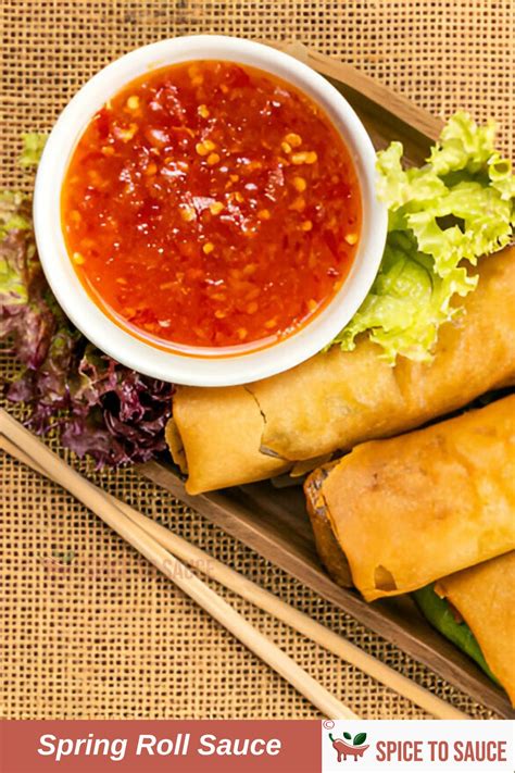 Easy Homemade Spring Roll Sauce Recipe (Sweet & Tangy)