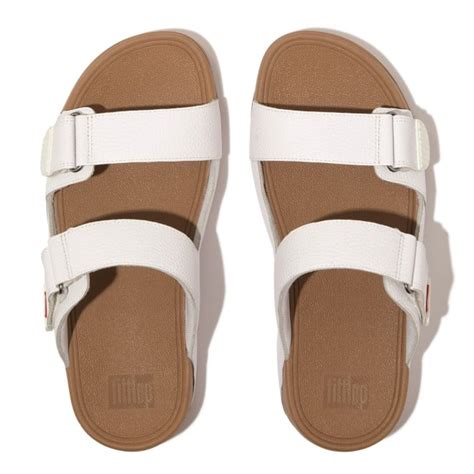 Buy Fitflop Gogh Moc Slide In Leather Online | SKU: 338-216-16-7 ...