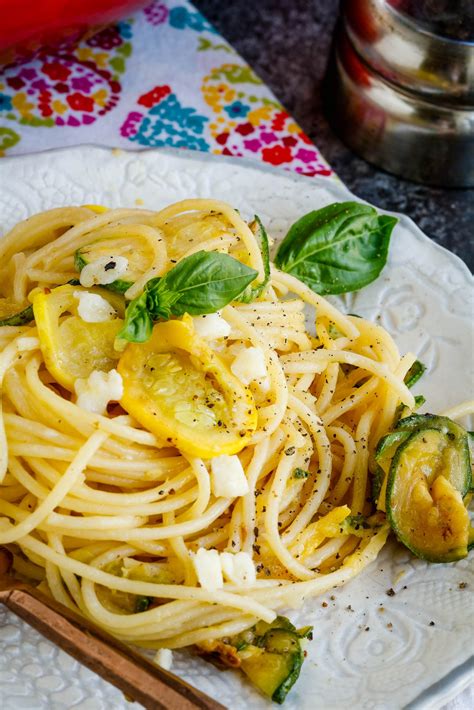 Zucchini Squash Pasta