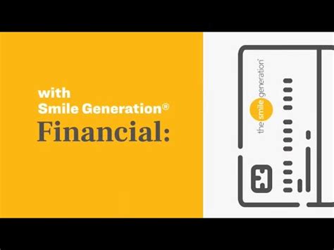 Dental Financing for Patients | Smile Generation - YouTube