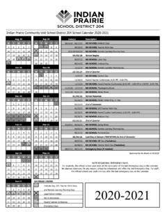 2021-22 School Year Calendar - Indian Prairie School ... / 2021-22 ...
