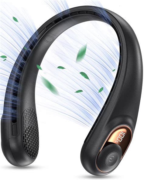 KIDEE Neck Fan, Portable Bladeless Neck Fans, Upgrade 360° Airflow ...