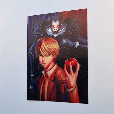 Yagami Light 3D Poster | Death Note 3D Transition Poster – Ruvido Caso